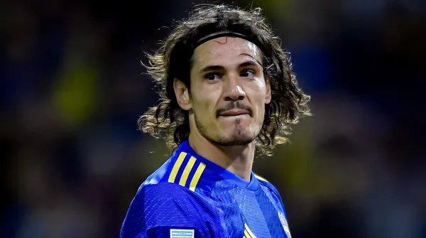 Edinson Cavani en Boca