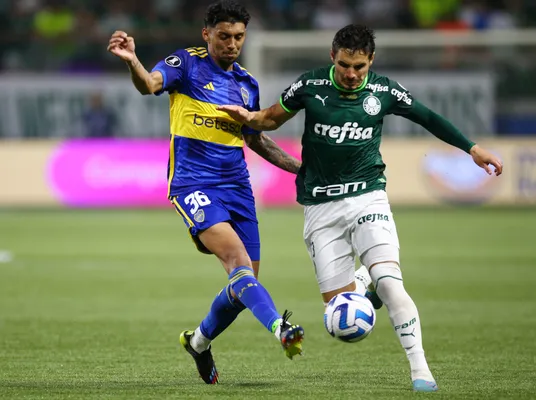 Medina en Boca vs. Fluminense (Getty Images)