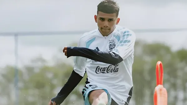 Flores, en la Selección Argentina.