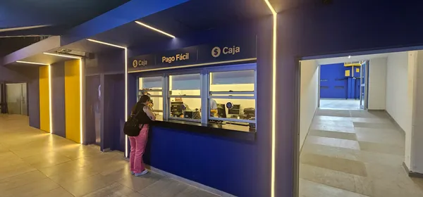 La nueva caja en la Bombonera. (Carlos Navarro)