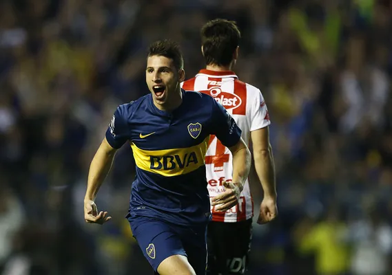 Calleri, durante su paso por Boca. (Boca oficial)