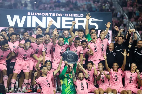 El Inter Miami conquistó la Supporters' Shield tras ser el mejor de la temporada regular. (Getty)