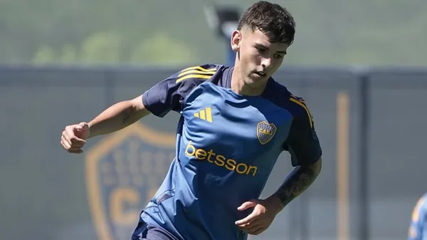 Camilo Rey Domenech bajó a la Reserva de Boca luego de su vuelta a los entrenamientos.