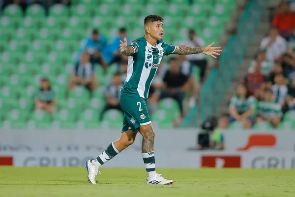 Bruno Amione en Santos Laguna (Getty Images)