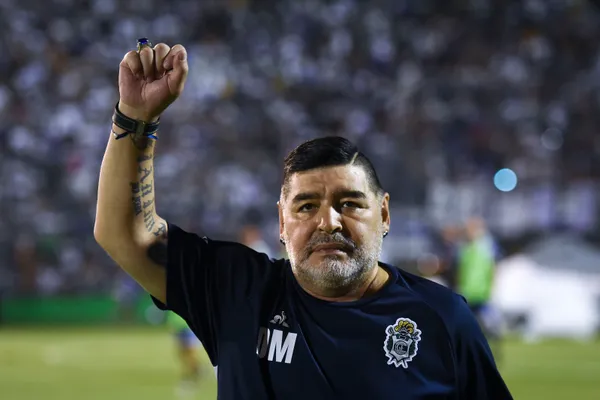 Diego Maradona, histórico jugador de fútbol (Getty Images)
