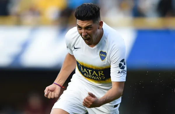 Cristian Espinoza jugó en Boca entre el 2017 y 2018. (Getty Images)