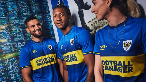 La camiseta del AFC Wimbledon que los hinchas de Boca hicieron viral.
