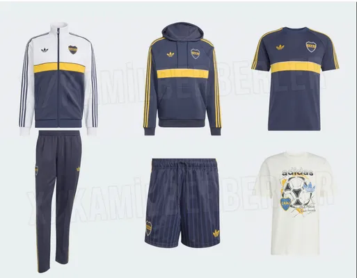 Los nuevos diseños de Boca. (@KamilBerbeler)
