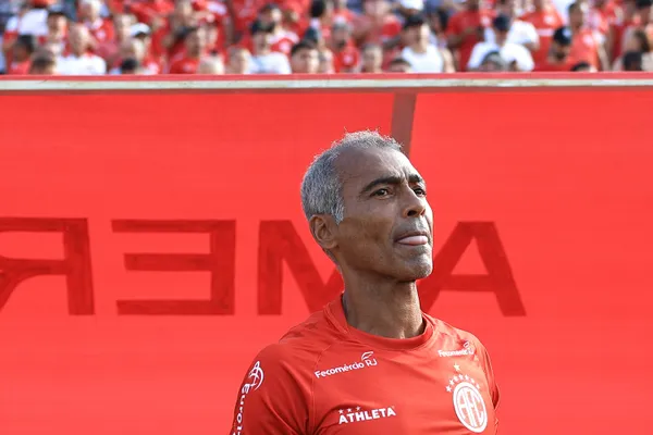 Romario, otro personaje que remarcó el "terror" de La Bombonera. (Getty)