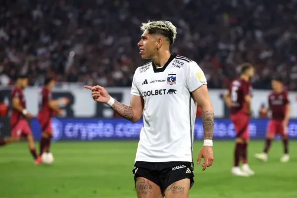 Carlos Palacios, en Colo Colo. (Getty)