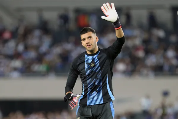 Gerónimo Rulli hizo alusión a Boca. (Getty)