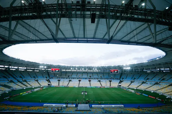 La cancha de la gran final (Getty)