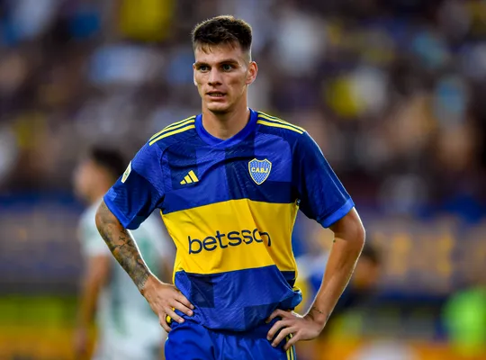 Kevin Zenón en Boca. (Getty)