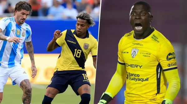 Joao Ortiz y Moisés Ramírez, jugadores de Independiente del Valle y de al Selección de Ecuador (Getty Images)