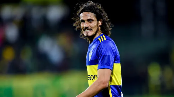 Cavani sufrió una lesión muscular sobre el final del 2023. (Getty)