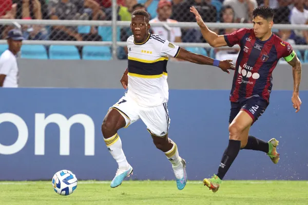 El último debut de Boca en Libertadores ante Monagas. (Getty Images)