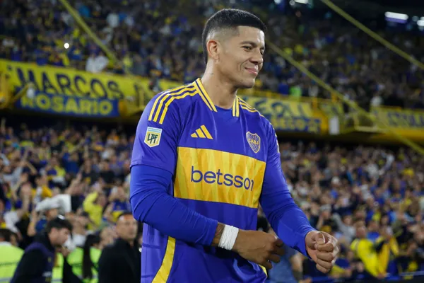 Marcos Rojo, capitán de Boca (Getty Images)