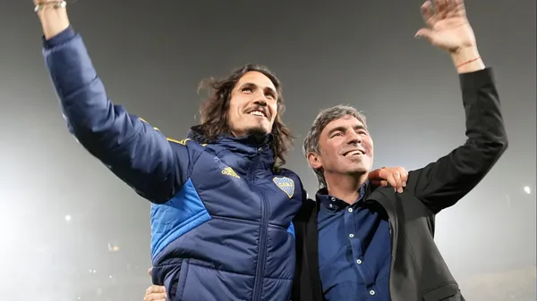 Manteca Martínez habló sobre el rendimiento de Cavani