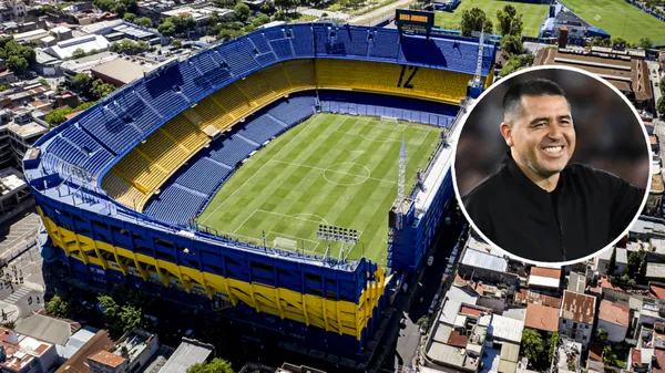 Riquelme quiere ampliar La Bombonera. (Getty)