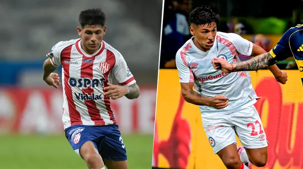 Vargas y Lozano, en carpeta de Boca. (Getty)