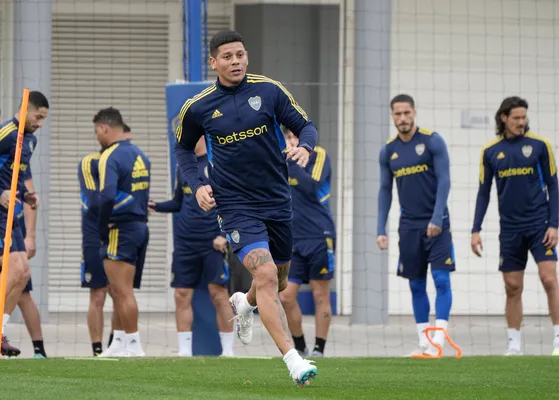 Rojo no entrenó en Boca. (Imago)