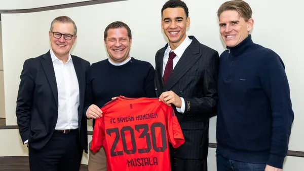 Jamal Musiala renovó su contrato con Bayern Munich hasta 2030