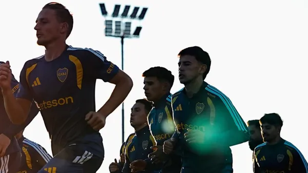 El plantel hace actividades muy intensas en lo físico. (Boca Oficial)