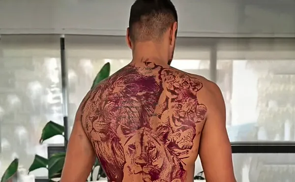 El nuevo tatuaje de Chiquito Romero que sorprendió a todos.