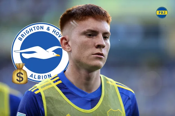 El Brighton ofertó por Valentín Barco. (Getty)