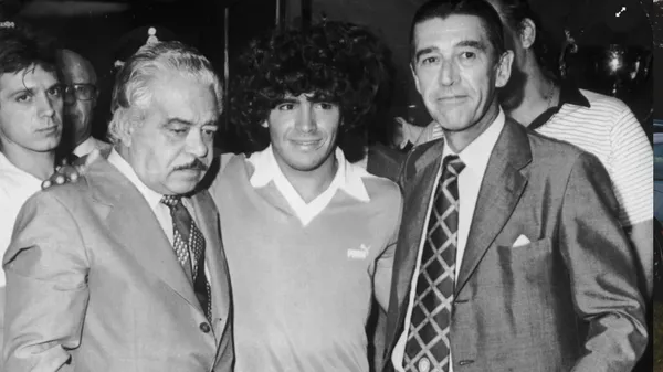 Martín Noel encabezó la negociación para traer a Maradona a Boca. (Archivo)