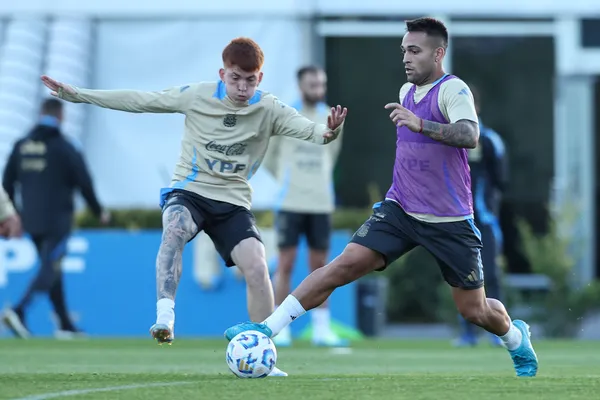 Valentín Barco, en la Selección Argentina 