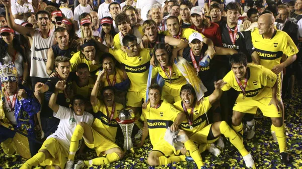 Gaitán ganó el Apertura 2008 en Boca.