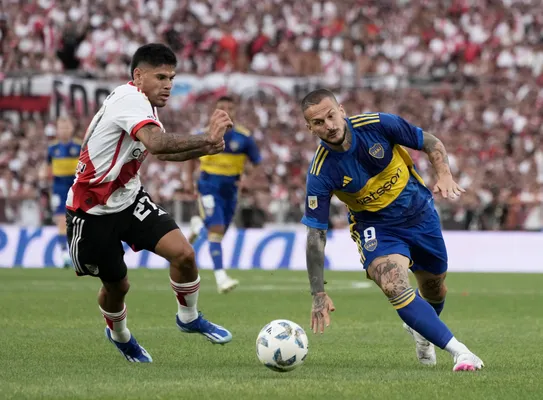 Benedetto, contra River.