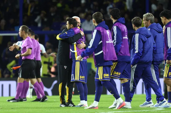 Los suplentes de Boca, con chances de jugar frente a Central Córdoba. (Getty)