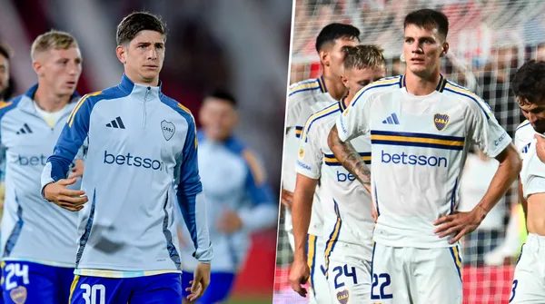 Belmonte y Zenón no están al 100% físicamente en Boca. (Getty)