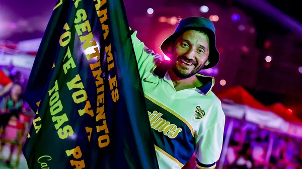 Leandro Fortunato recorrió 2400km en 24 días para llegar a Río de Janeiro y alentar a Boca