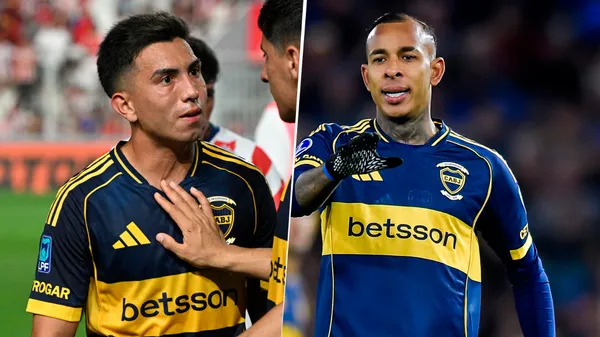 Velasco y Villa, la duda de Arruabarrena en la formación de Boca.