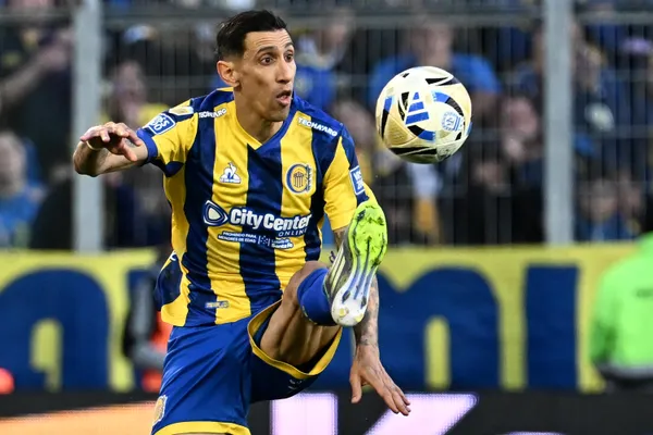Ángel Di María en Rosario Central (Getty Images)