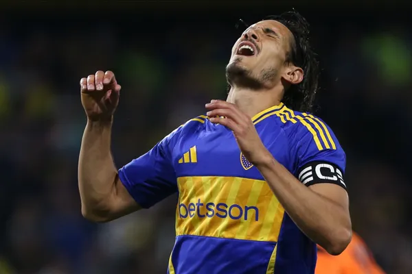 Edinson se lesionó y es una nueva baja en Boca. (Getty)