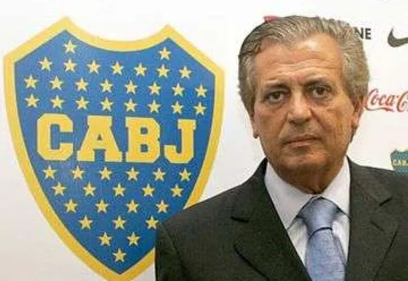  Pedro Pompilio durante su etapa de dirigente en Boca.