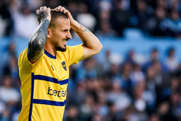 Benedetto, durante su última etapa en Boca