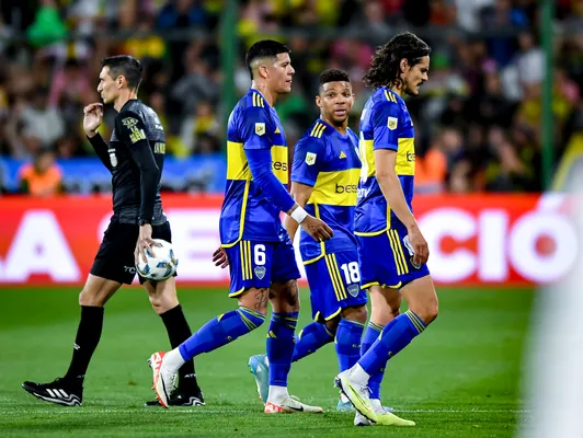 Rojo, Cavani y Fabra no jugarán contra Banfield (Getty Images)