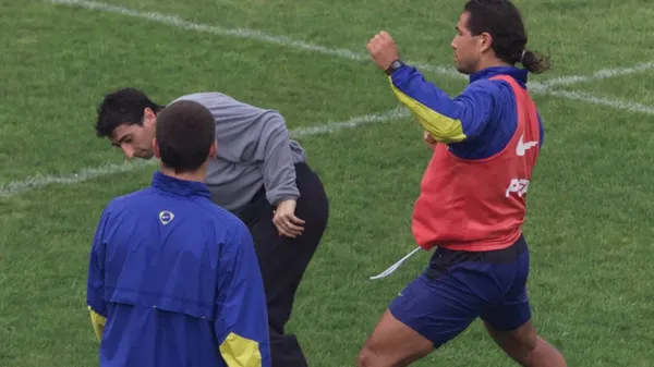 El Chipi enfureció con Estévez y lo golpeó durante un entrenamiento en 2003. (Archivo)