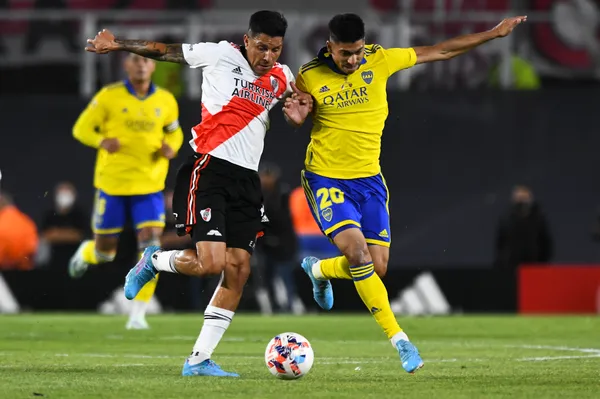 Ramírez, contra River (Getty)