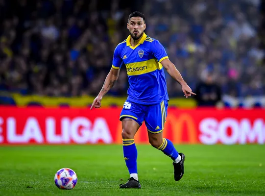 Bruno Valdez en Boca. (Getty)