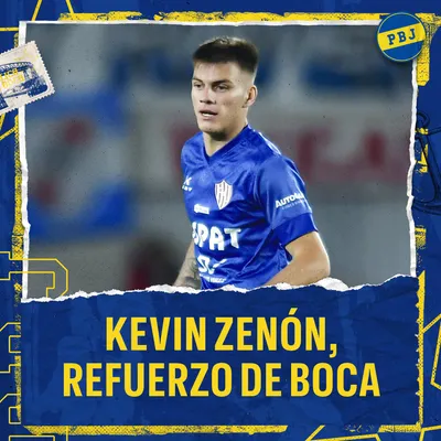 Zenón ya es nuevo jugador de Boca. El segundo refuerzo para Diego Martínez.