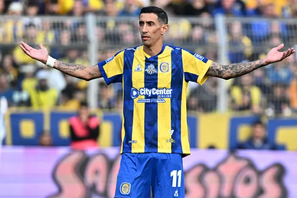 El palito de Di María para Boca