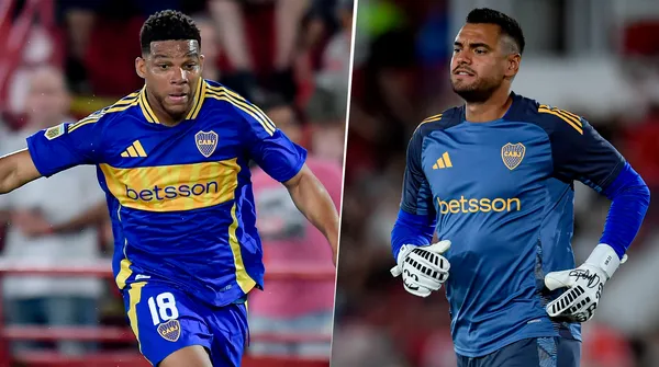 Romero y Fabra, con los días contados en Boca. (Getty)