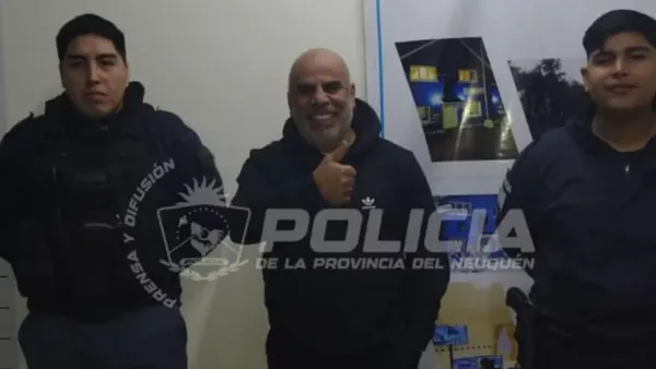 Chicho pudo recuperar sus pertenencias tras el robo que sufrió en Villa La Angostura.