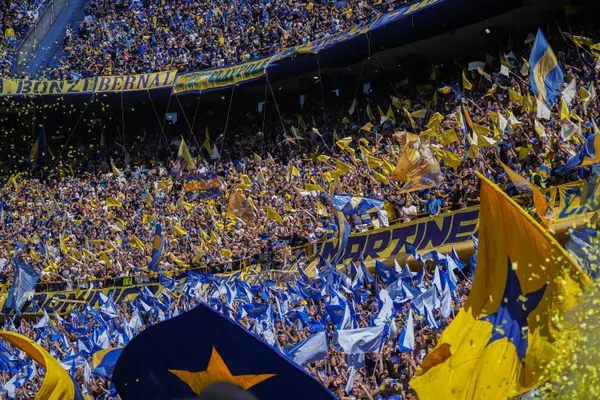 La hinchada de Boca va a copar Brasil. (
